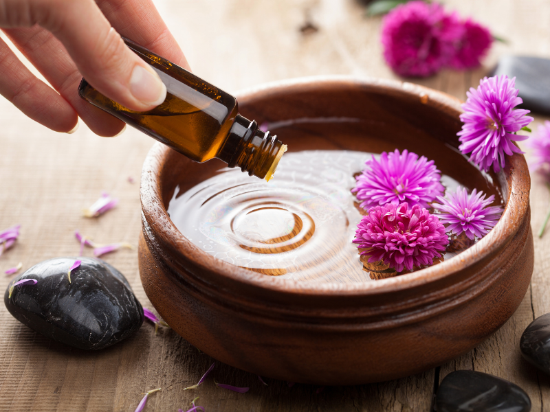 diluting essential oils for perimenopause