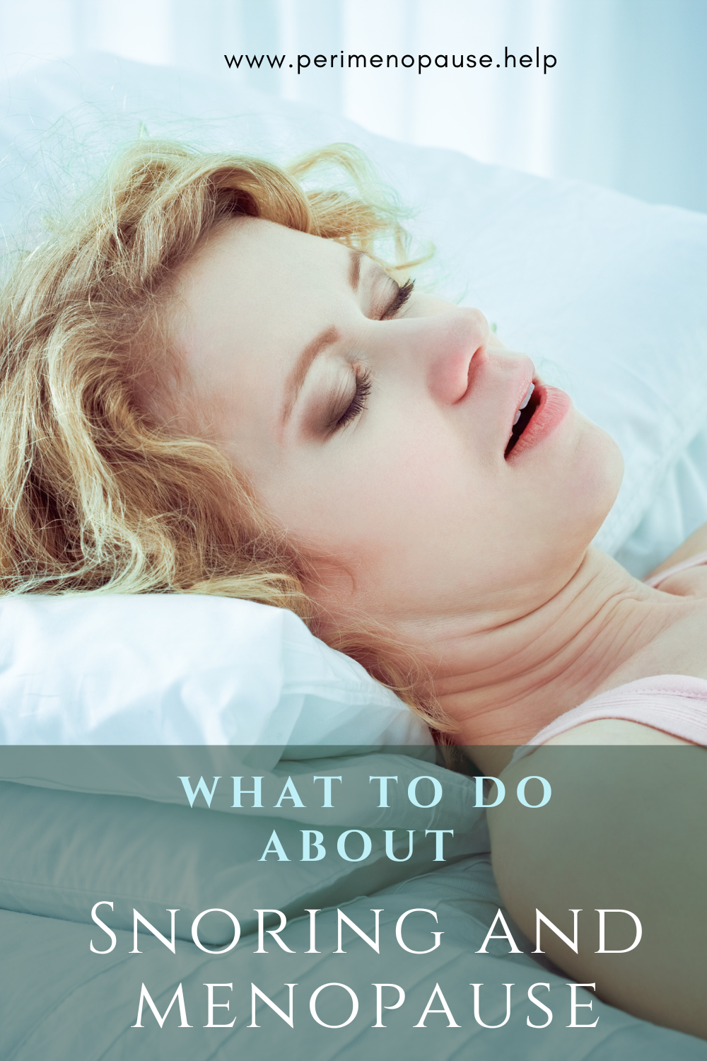 Snoring in Menopause