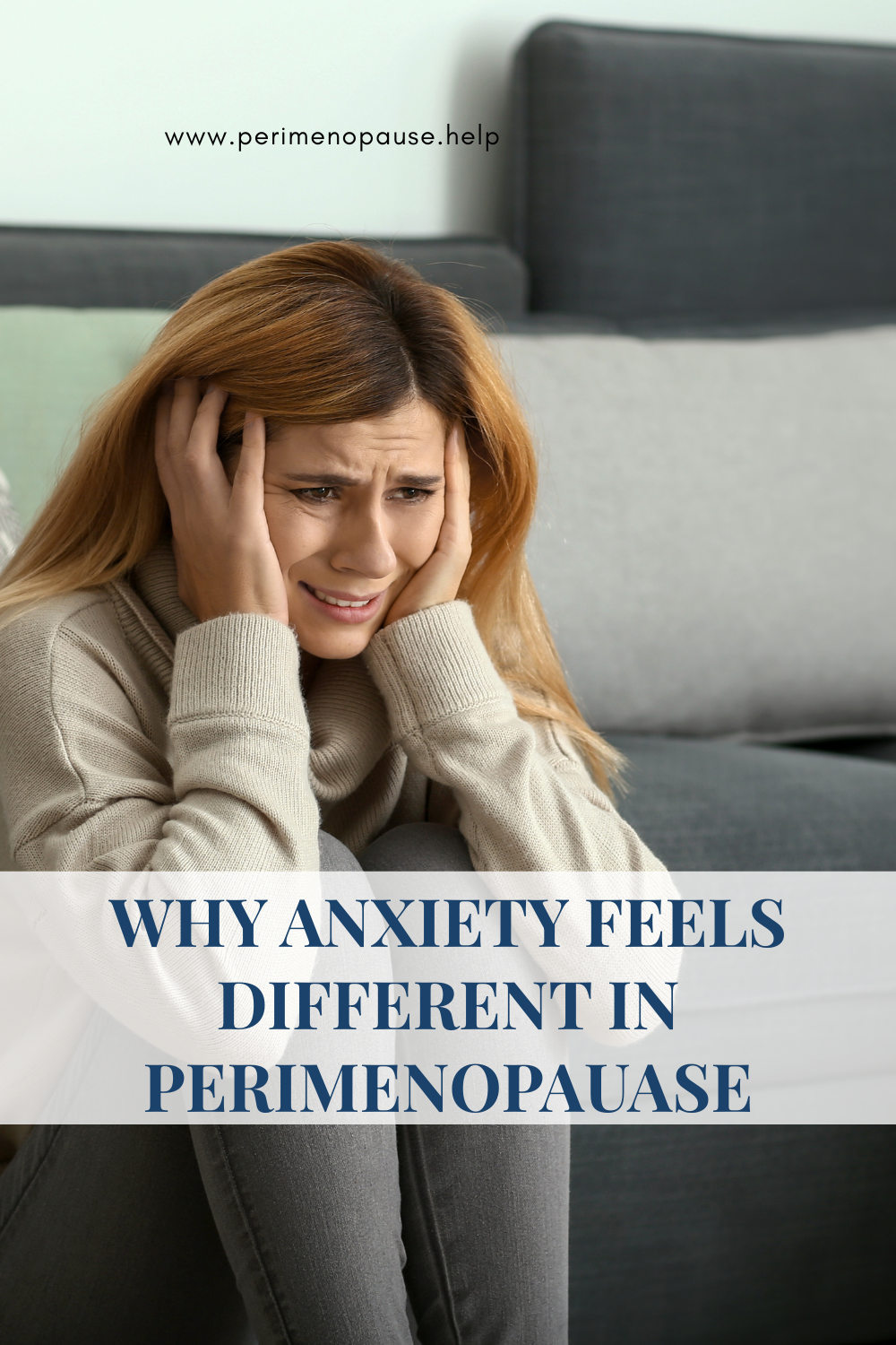 what anxiety feels different in perimenopause
